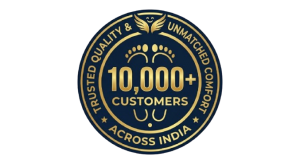 Trusted by over 1,0000 customers across India for premium quality and unmatched comfort in every step.